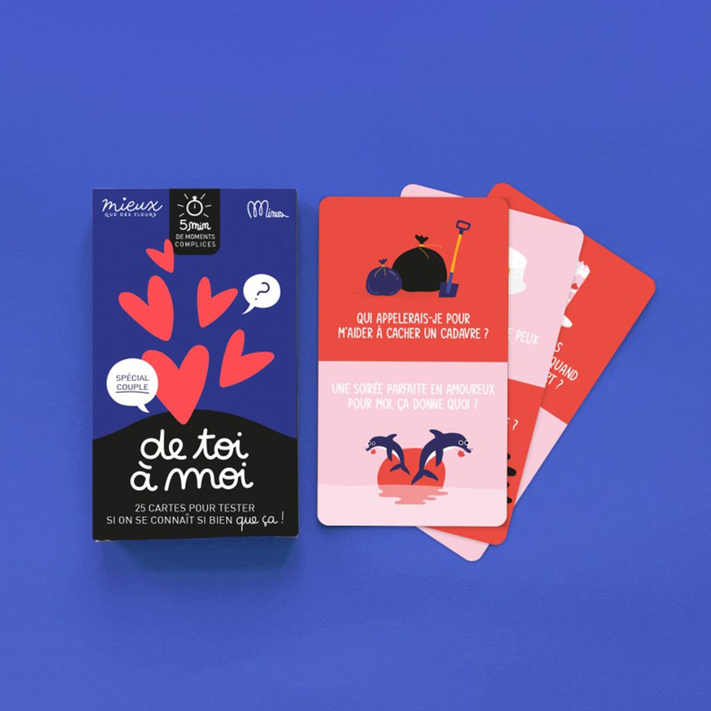 Cartes « de toi à moi » Spécial Couples - Mieux Que Des Fleurs