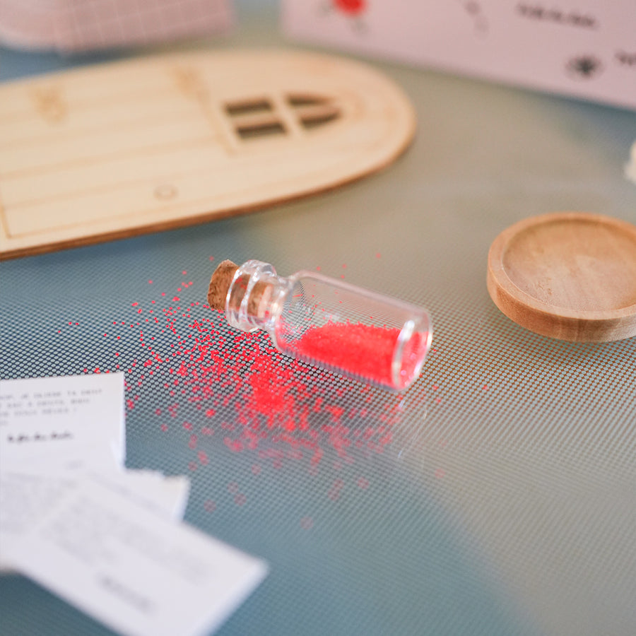 Kit pour dents de lait avec sac en tissu coloré