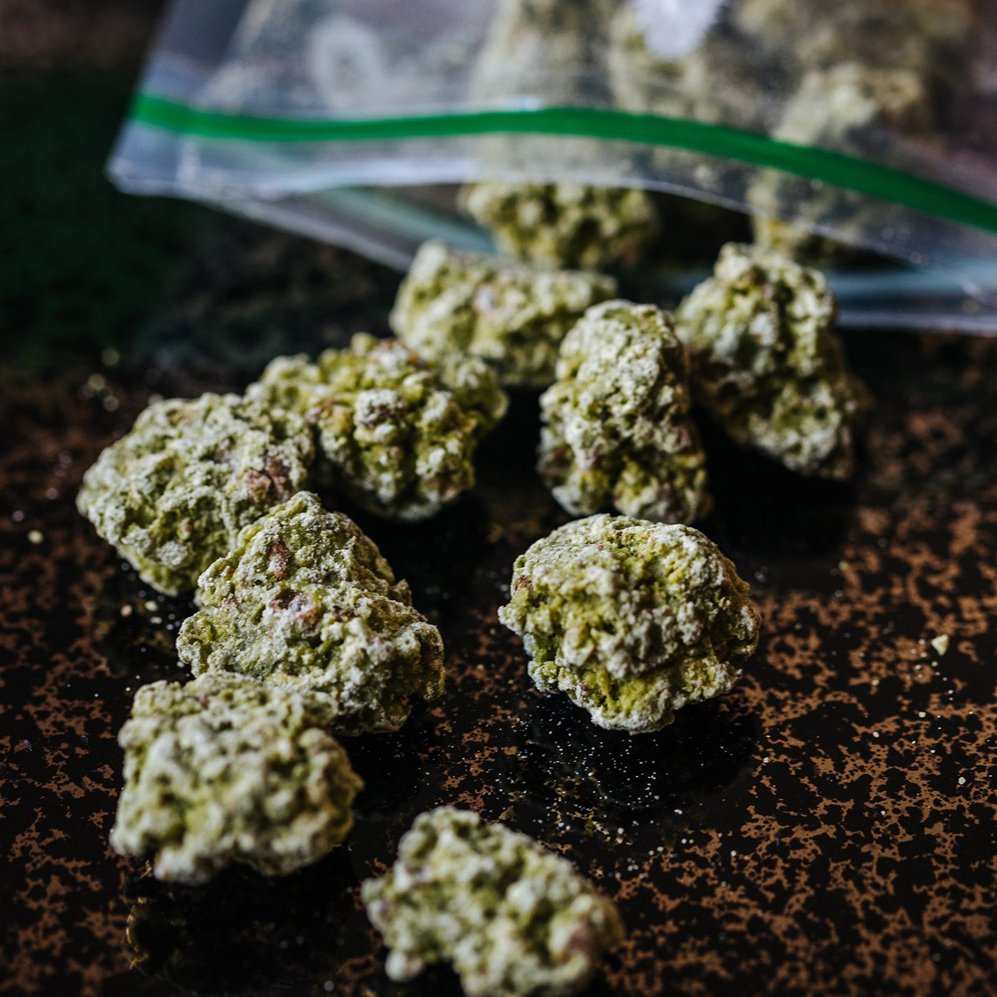 Pochon de Ogeez Krunch avec chocolat blanc et riz soufflé