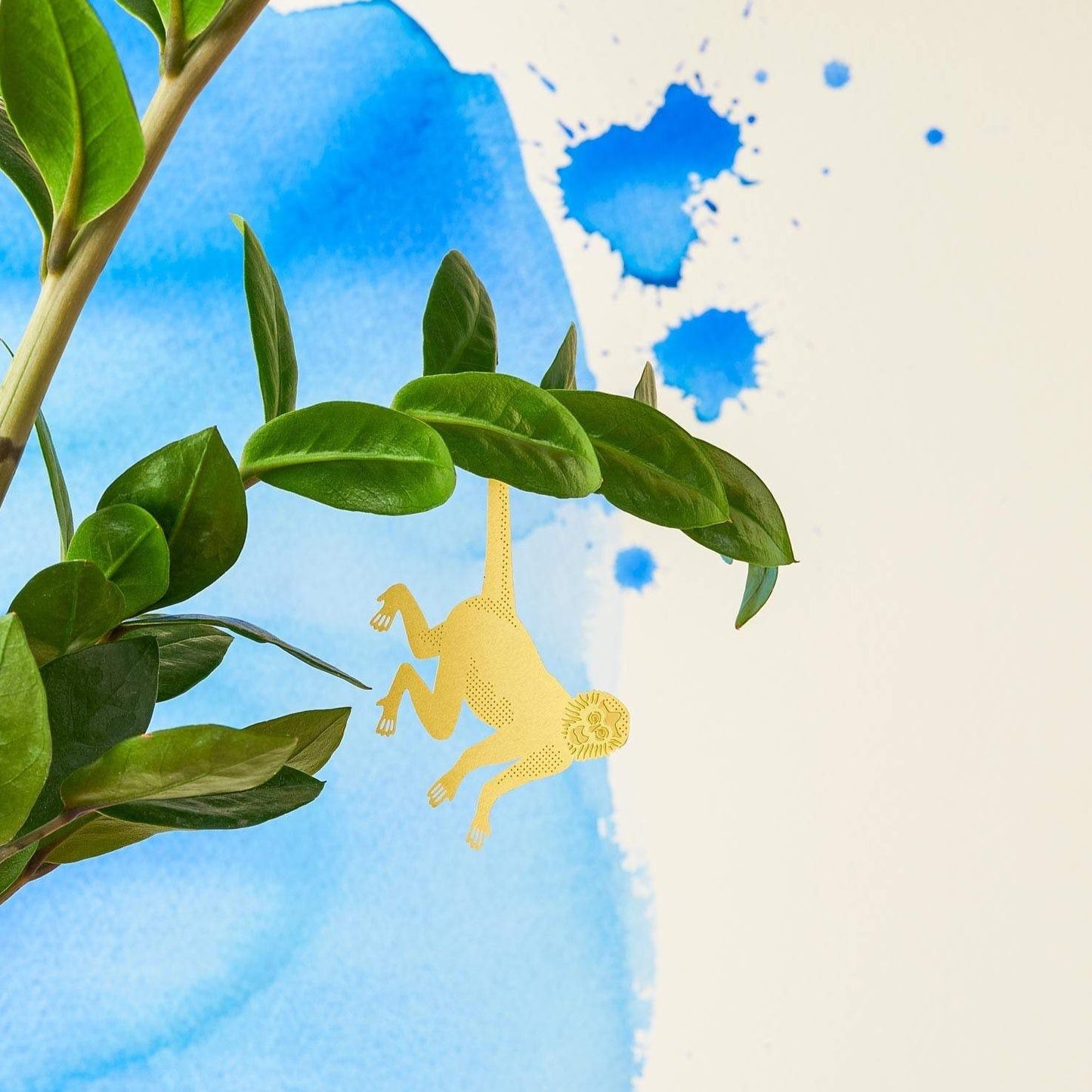 Un singe à accrocher aux plantes mieux Que des Fleurs