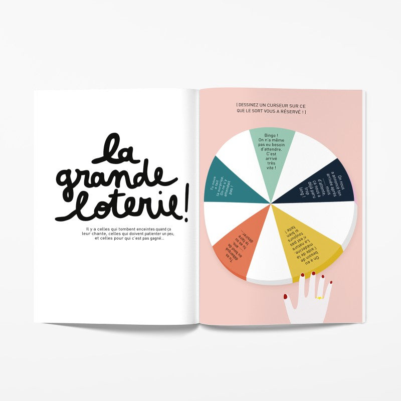 Carnet de grossesse Minus avec couverture douce et colorée