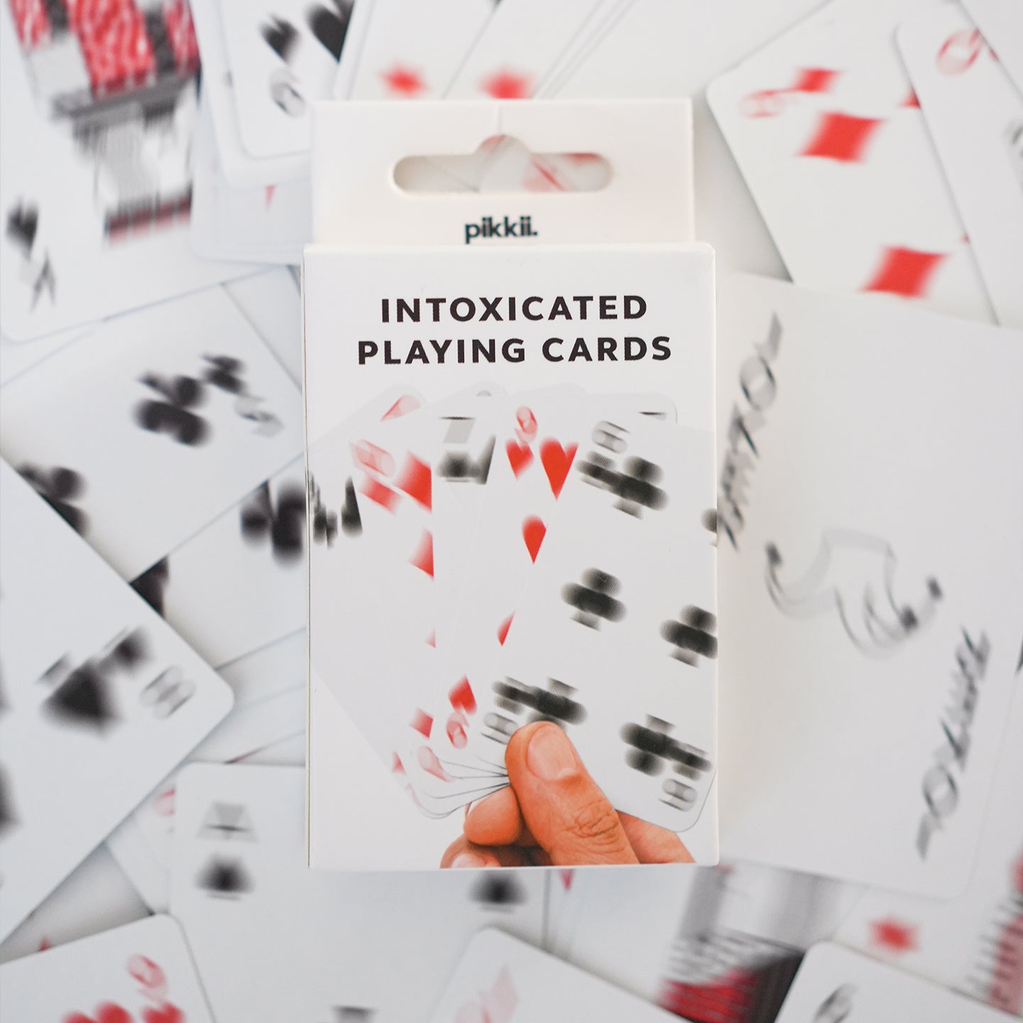 Jeu de cartes floues - mieux que des fleurs