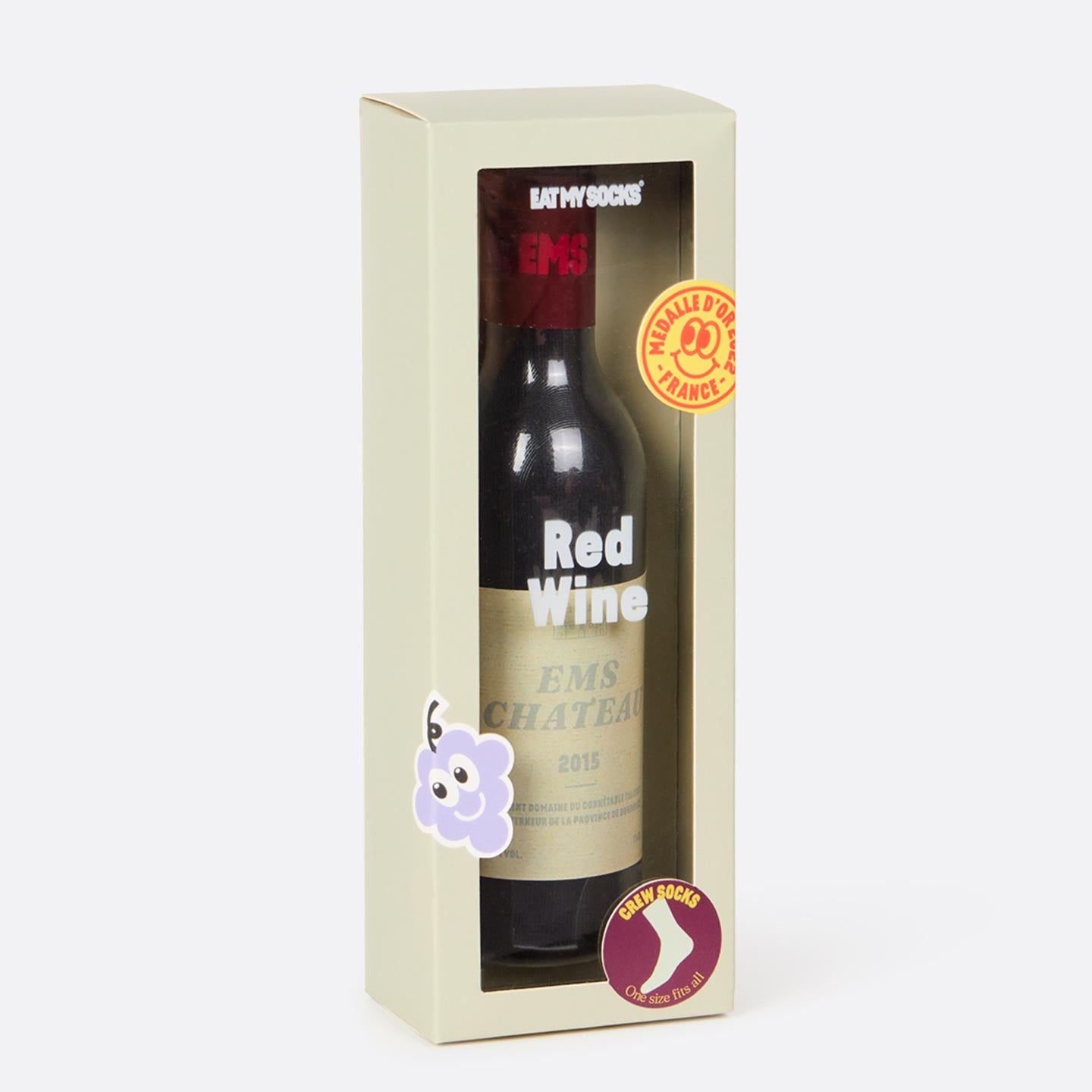 Chaussettes Bouteille de Vin Rouge - Mieux Que Des Fleurs