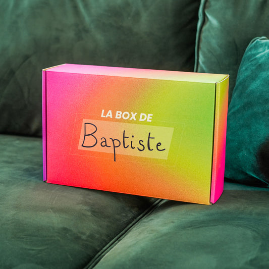 Cool box personnalisable avec motif néon vibrant