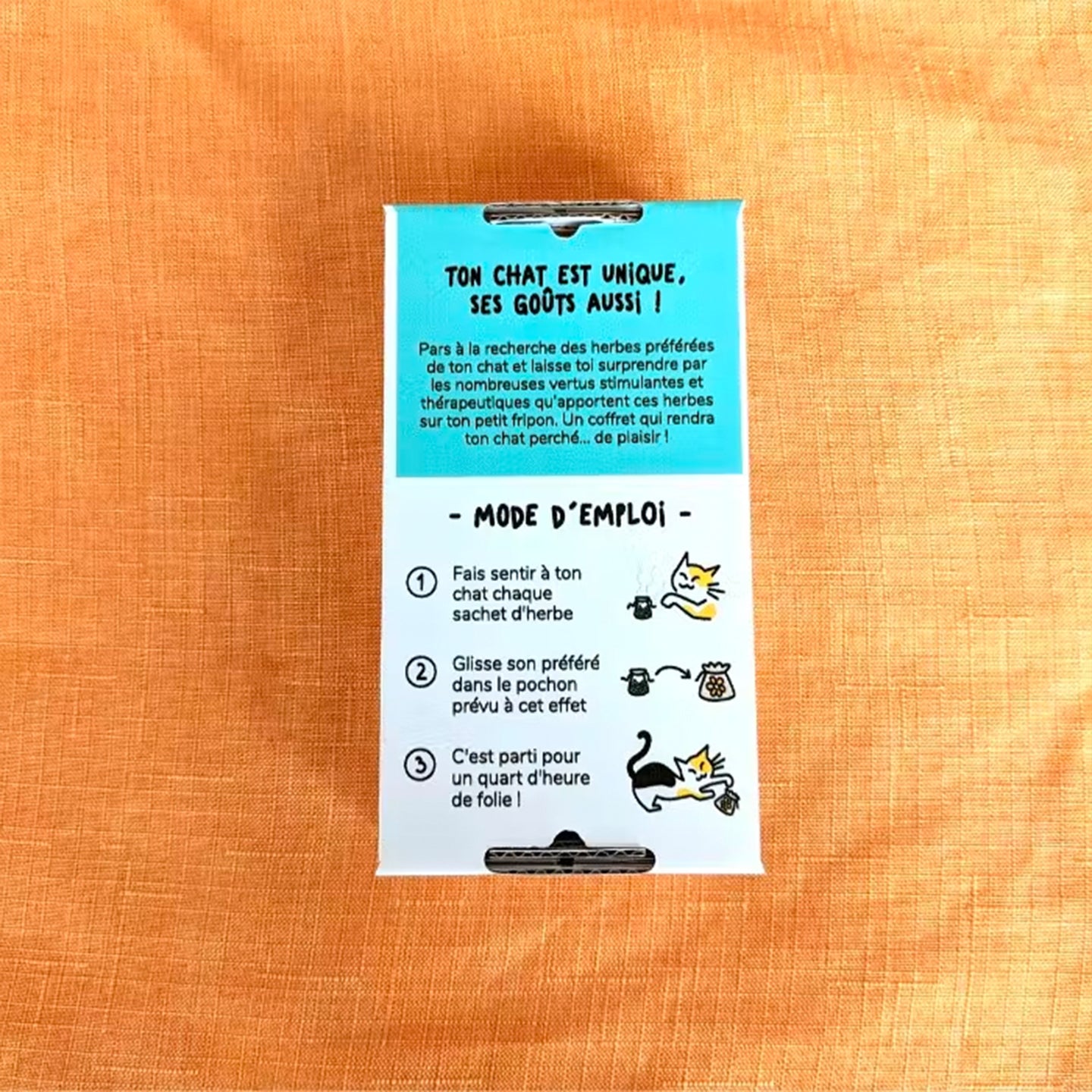 Coffret herbes à chats - mieux que des fleurs