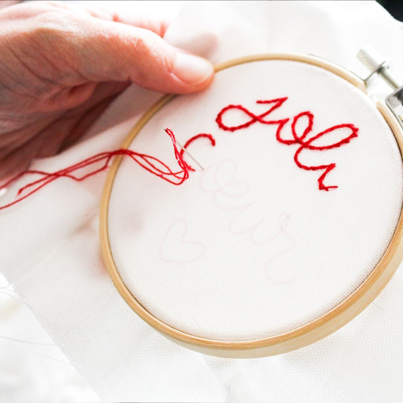 Kit de broderie Joli cœur