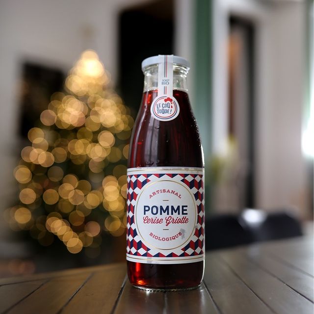 Le Jus de Pomme Cerise-Griottes