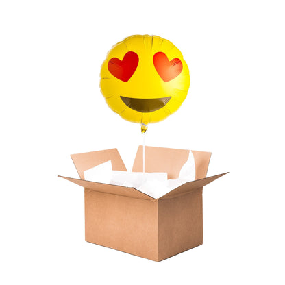 Mieux Que Des Fleurs balloon Ballon Emoji Coeurs