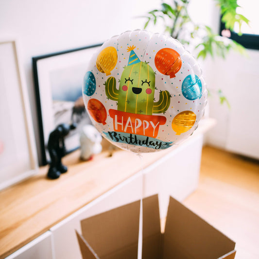 Ballon Happy Birthday Cactus Mieux Que Des Fleurs