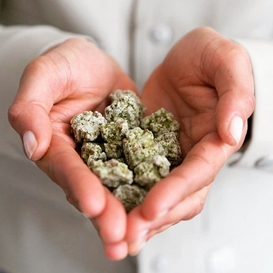 Pochon de Ogeez Krunch avec chocolat blanc et riz soufflé