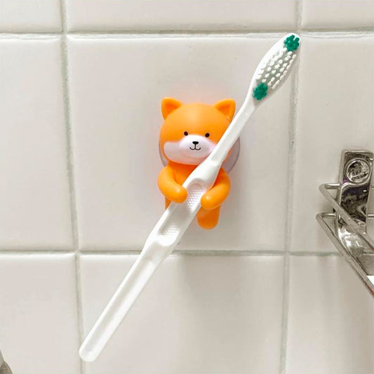 Porte-brosse à dents en forme de chien, design amusant