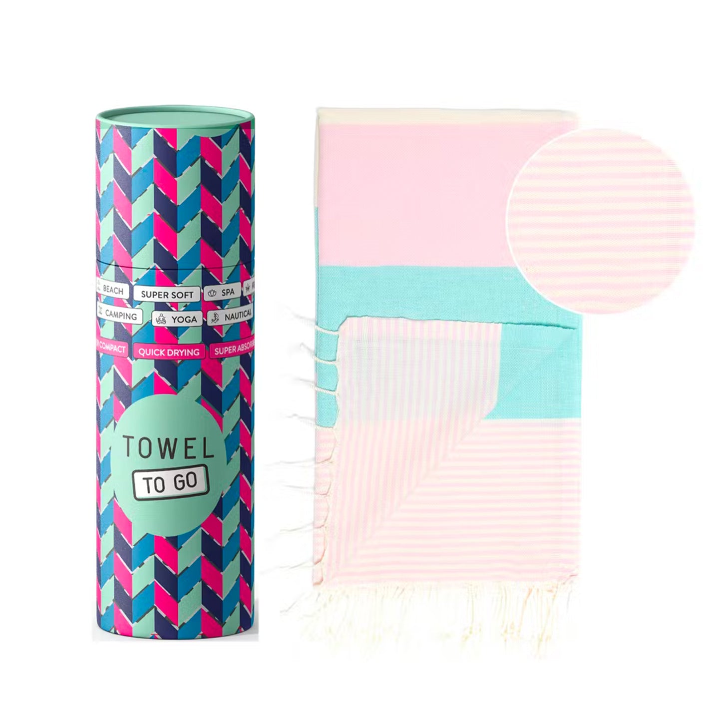 Serviette de plage ultra légère - Mieux que des fleurs