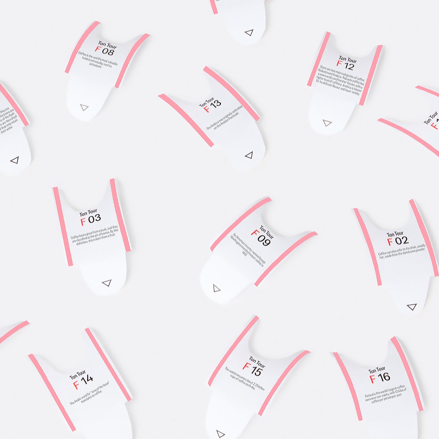 Couverture du livre avec illustrations de grains de café