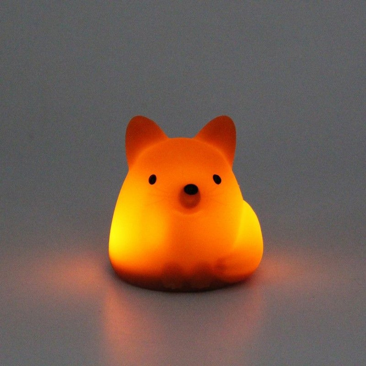 Mini veilleuse renard avec surface douce et lumineuse