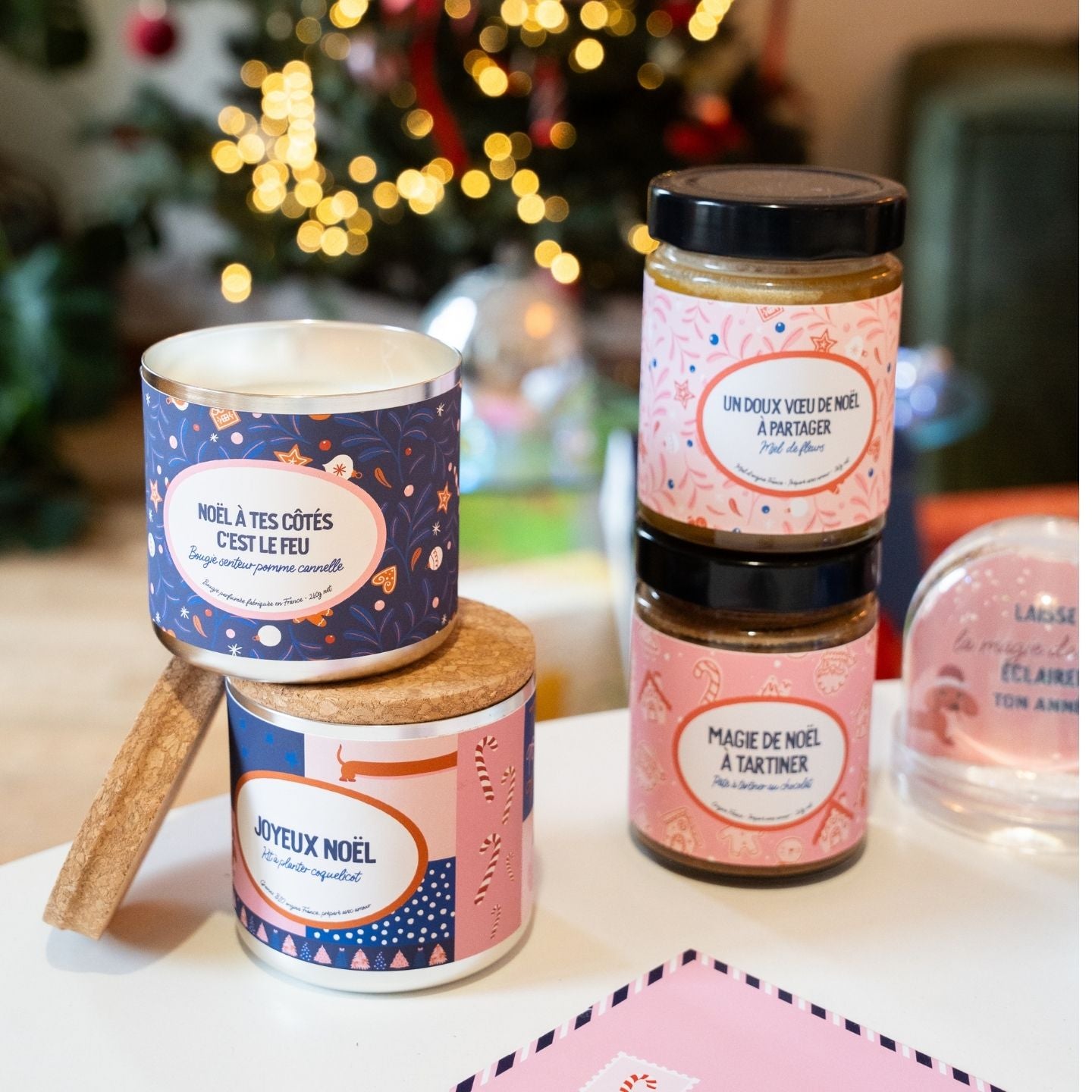Bougie - Noël à tes côtés c'est le feu