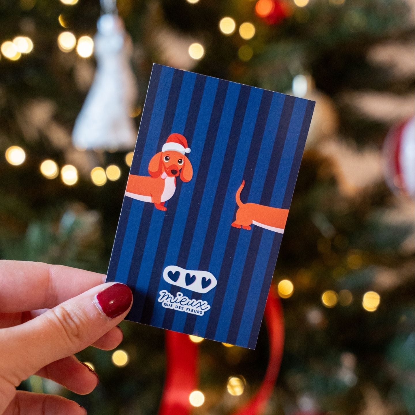 Carte à gratter - Le Père Noël t'a mis tout en haut de la liste des gens géniaux