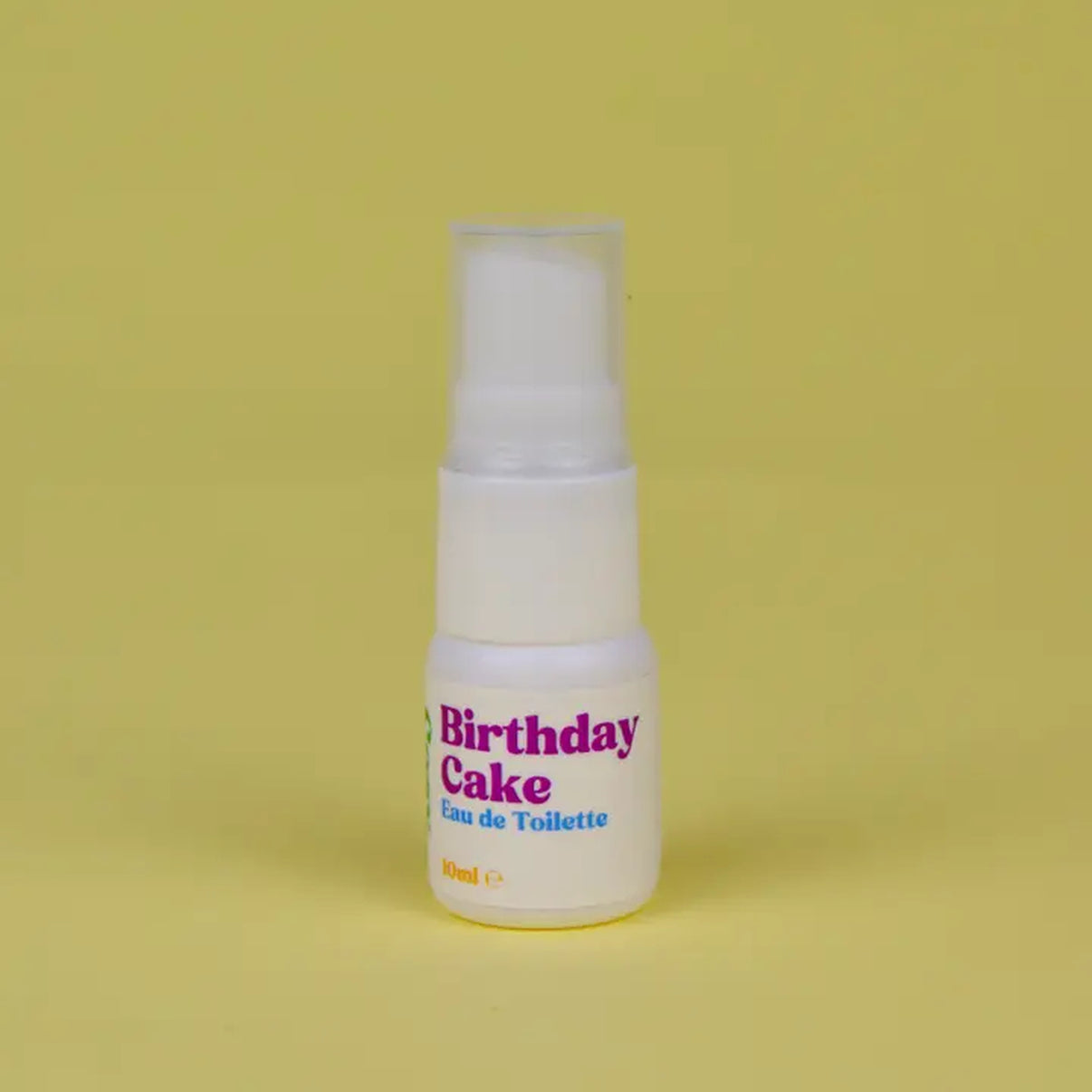 Flacon d'eau de toilette en forme de gâteau d'anniversaire