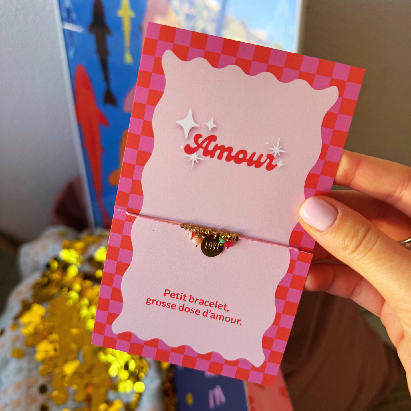 Bracelet Grigri - Amour