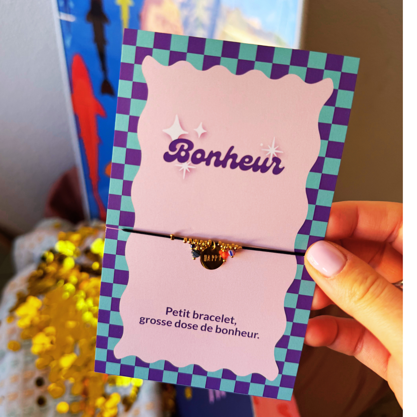 Bracelet Grigri - Bonheur