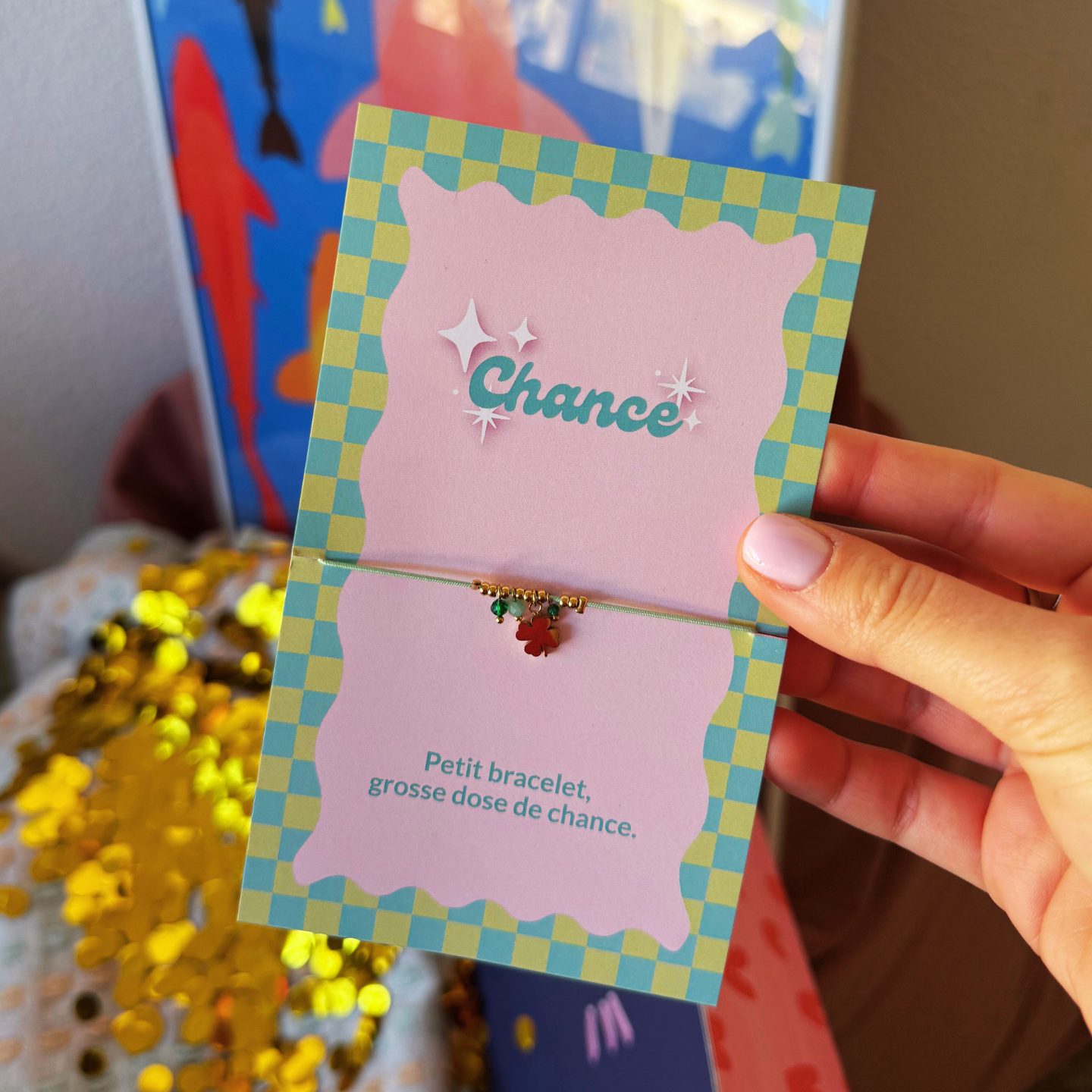 Bracelet Grigri - Chance