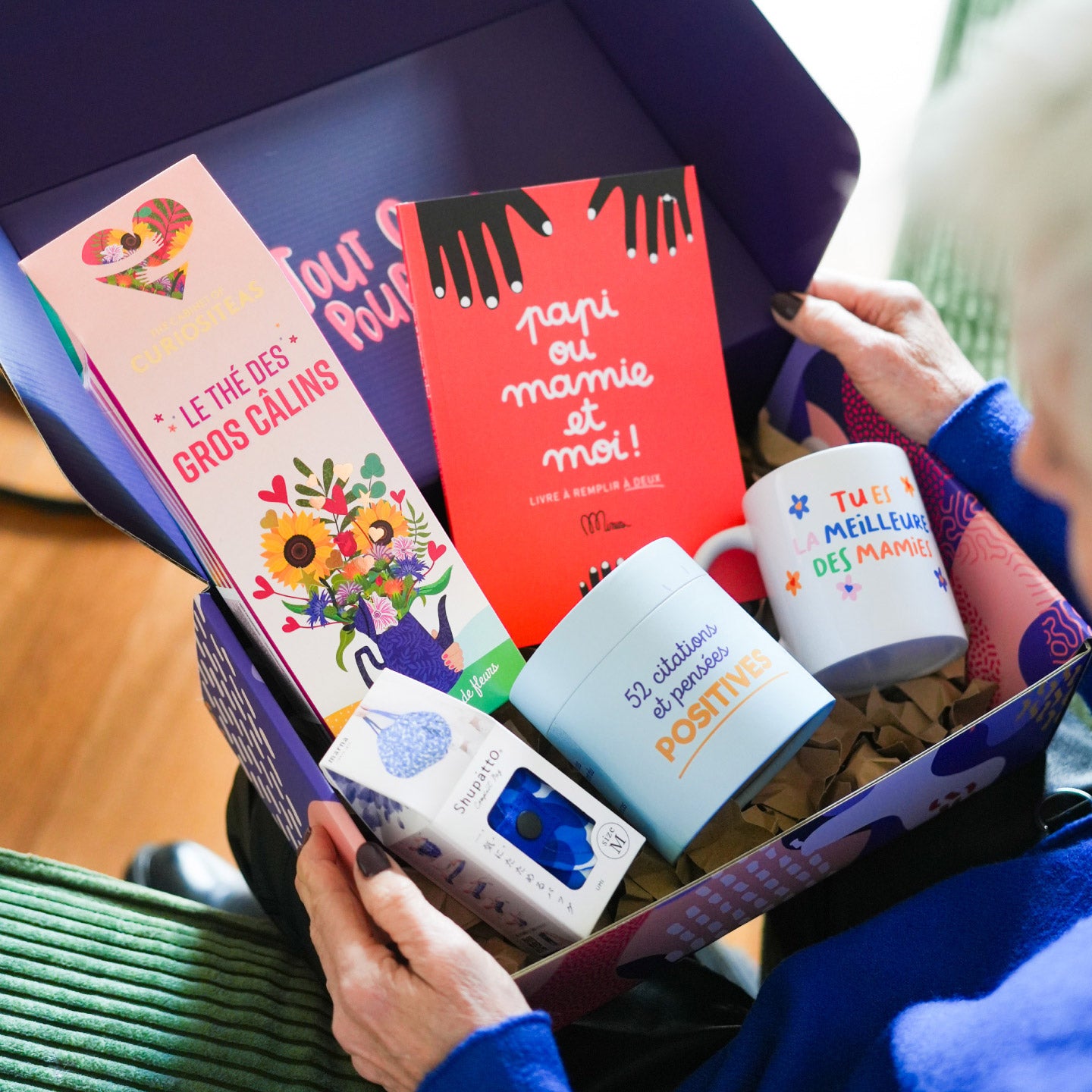 Cool box personnalisable avec illustration colorée et texte