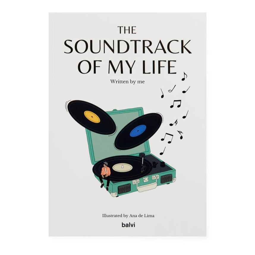 Carnet de recettes avec couverture illustrée colorée