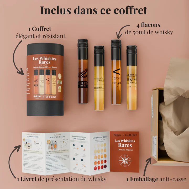 Coffret Whiskies Rares