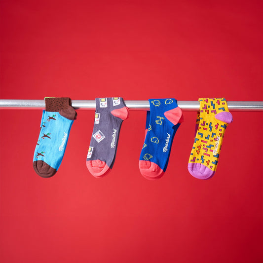 Nouveauté Cadeaux Drôles de Chaussettes, Chaussettes Gamer Chaussettes pour  Adolescents Garçons, pour anniversaire, Noël, pour Hommes Femmes Enfants :  : Mode