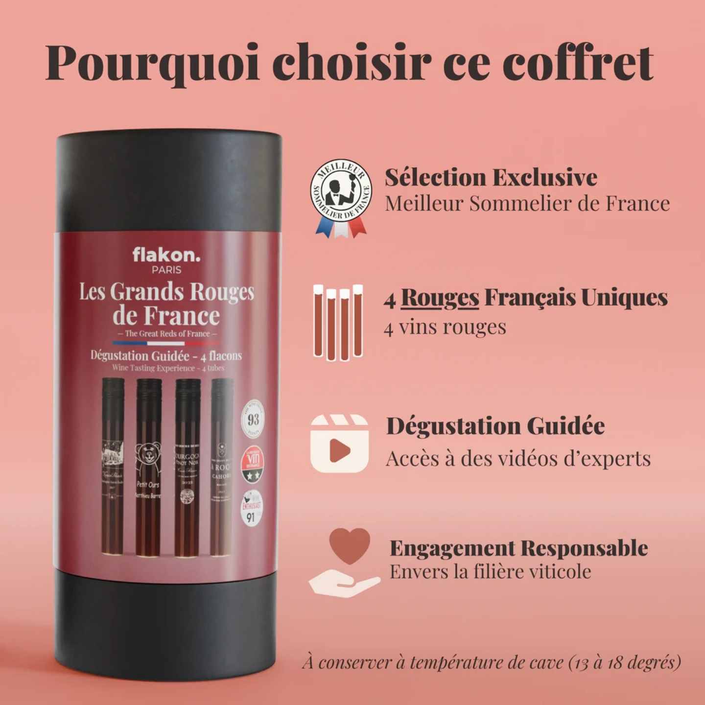 Coffret Grands Rouges de France