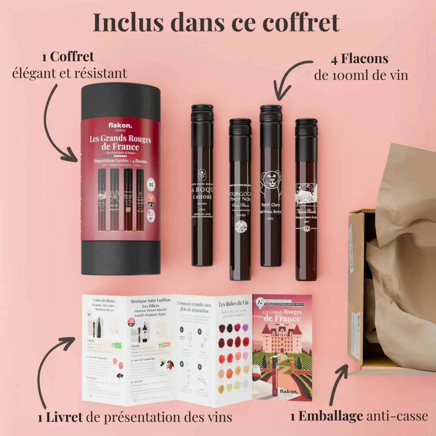 Coffret Grands Rouges de France