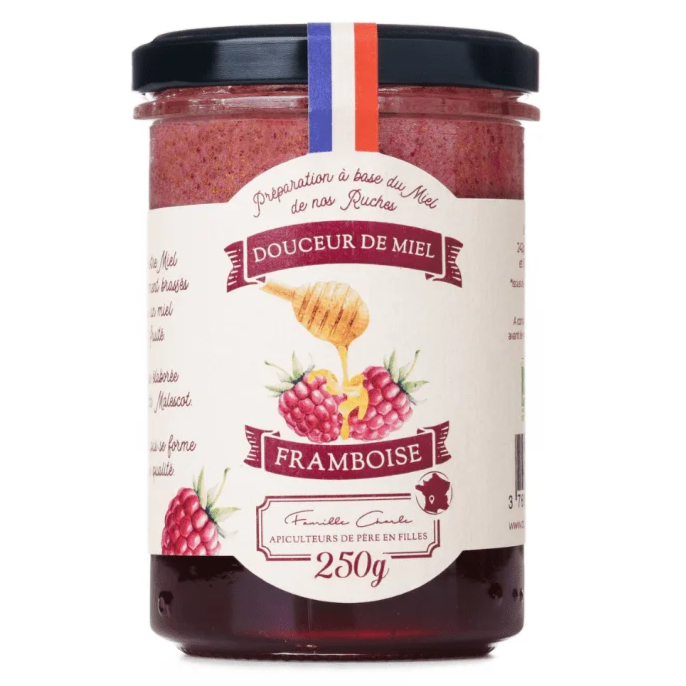 Douceur de Miel - Framboise bio 250g
