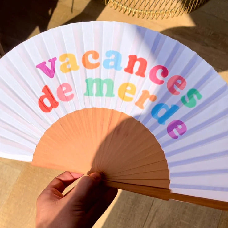 Eventail - vacances de merde