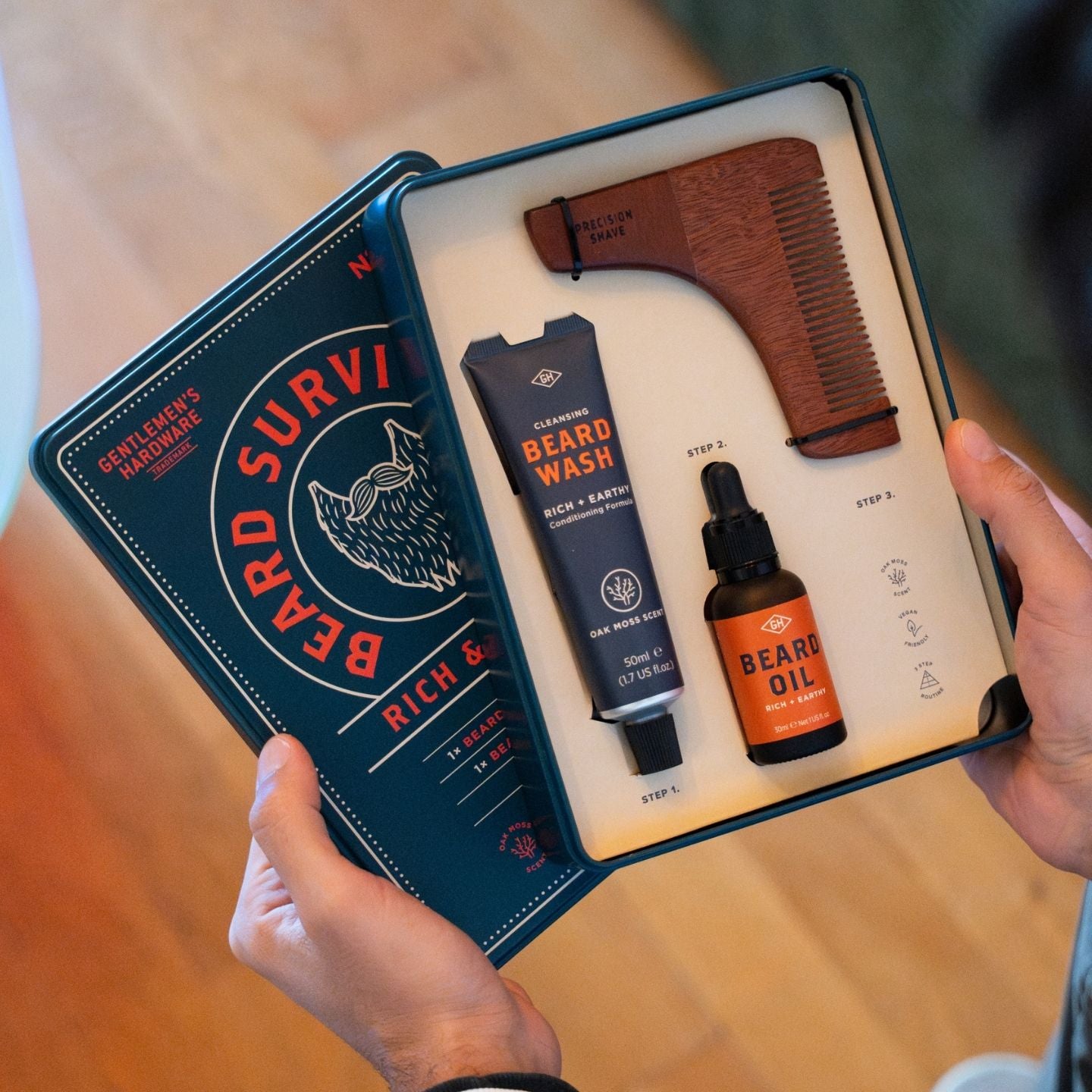 Grand kit pour faire survivre sa barbe