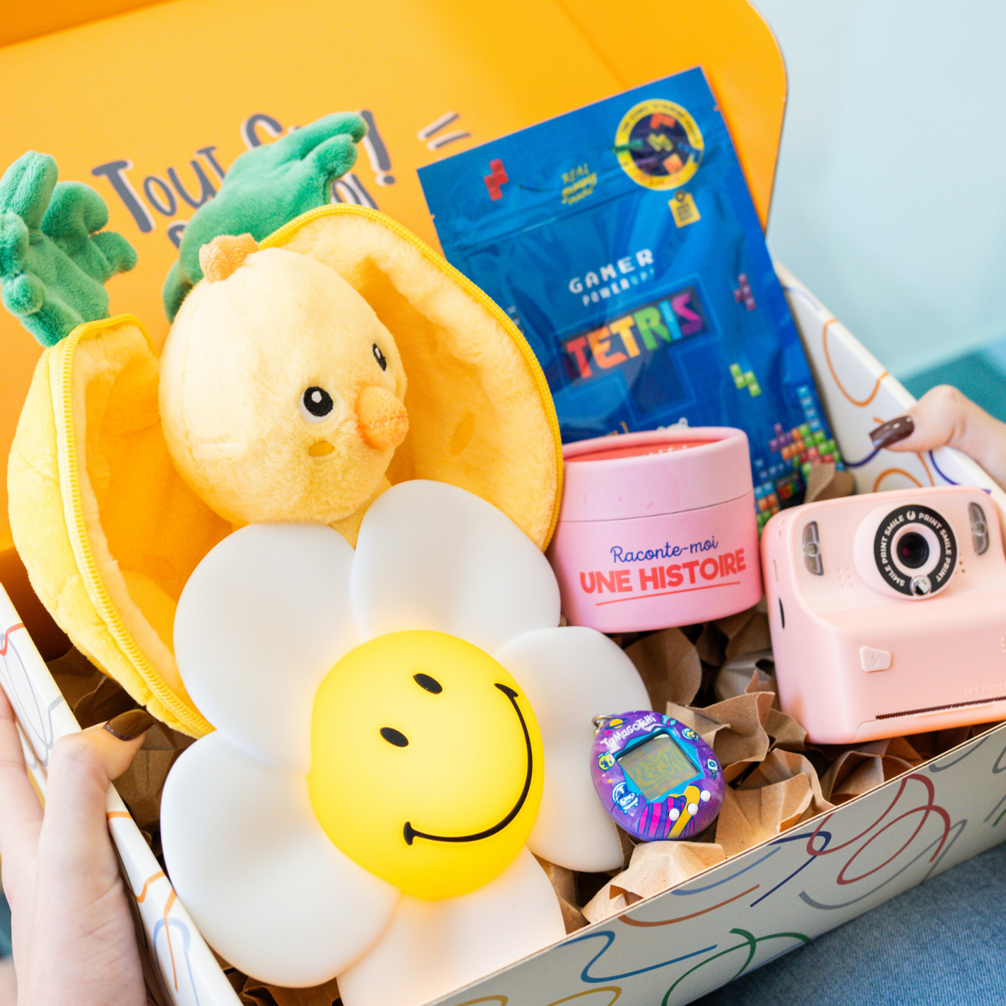 Intérieur box cadeaux originaux