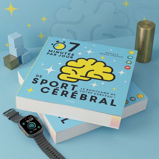 Couverture du livre sur l'entraînement cérébral, vue de face