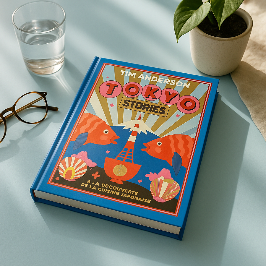 Couverture du livre Tokyo Stories avec des illustrations colorées