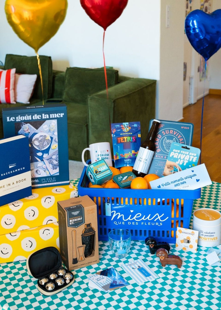 Collection de cadeaux à offrir pour la fête des pères