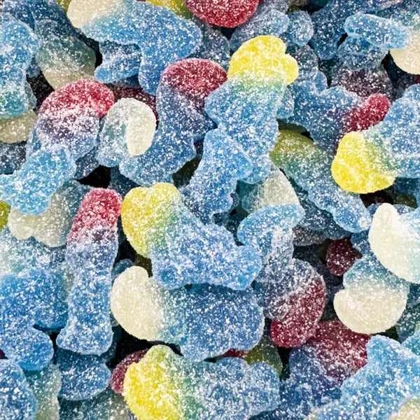Sachets de bonbons Schtroumpfs Pik avec texture sucrée