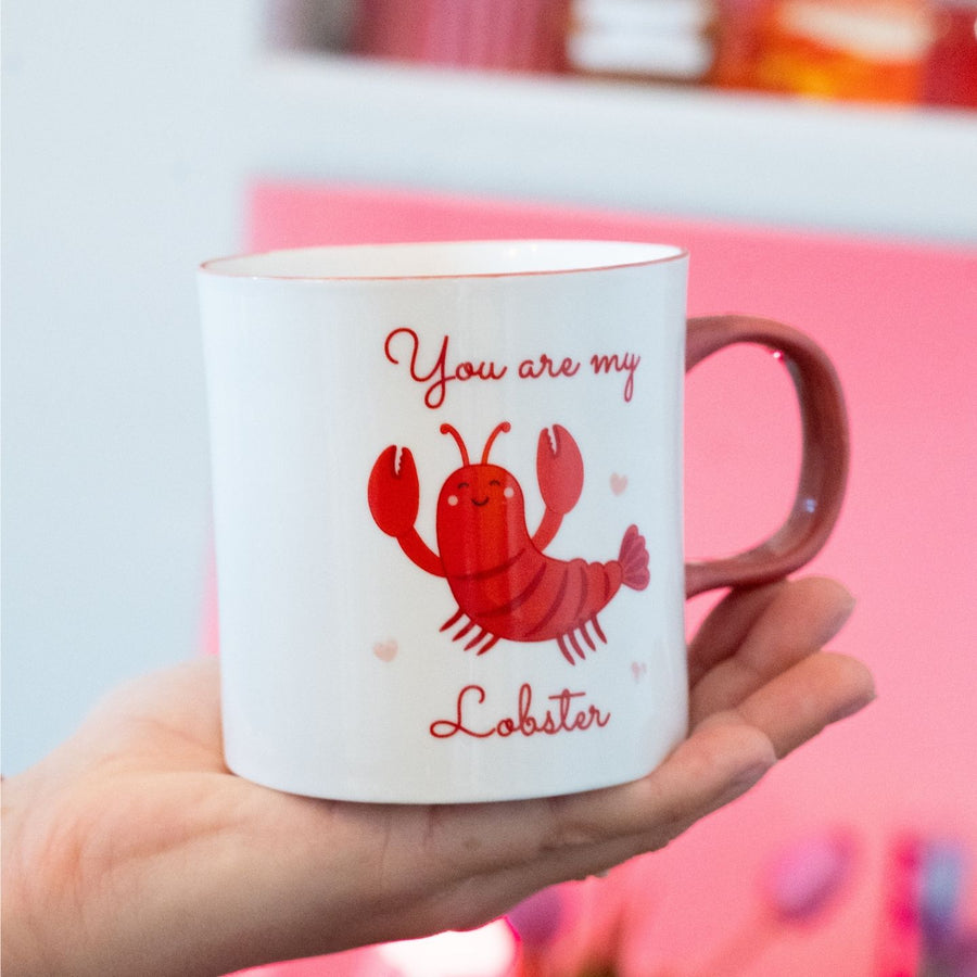 Mug avec motif homard, design humoristique et coloré