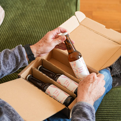 Pack de bières personnalisées - Tu vas être Papy