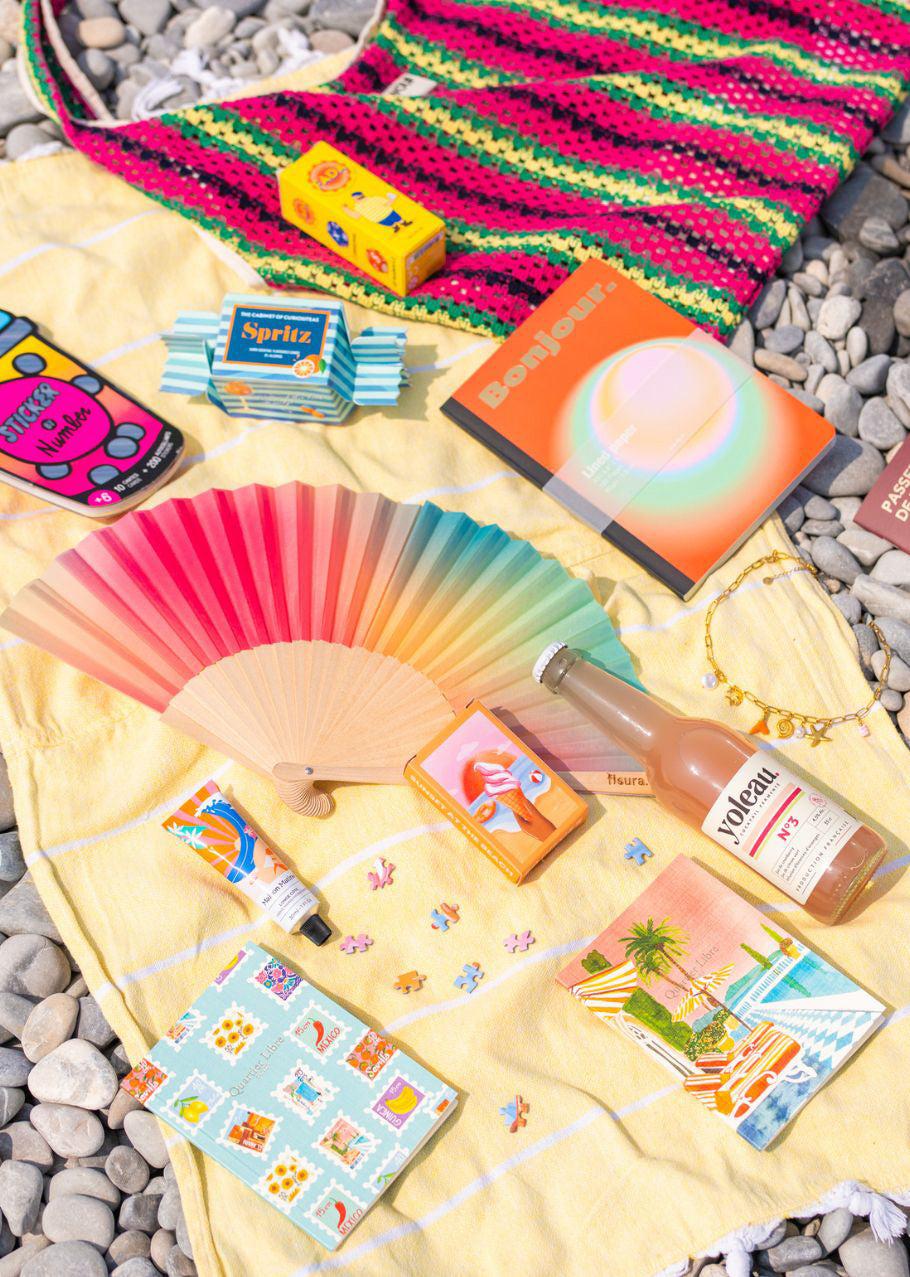 Collection de cadeaux pour l'été