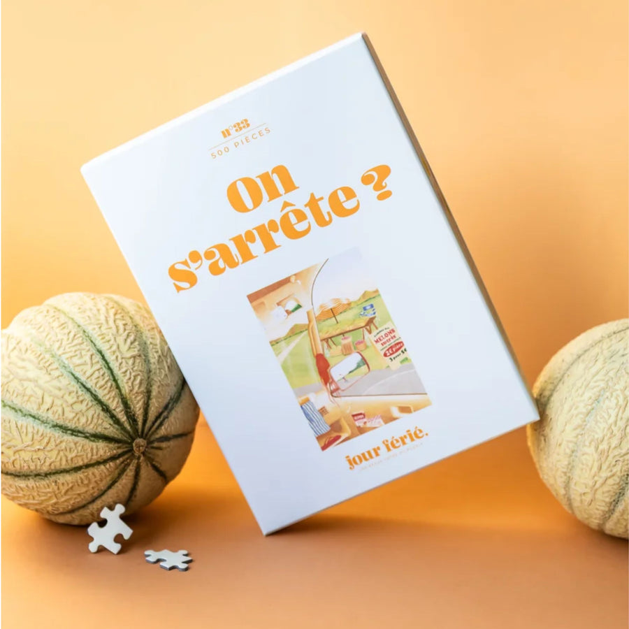 Puzzle 500 pièces illustrant une scène de vacances estivales