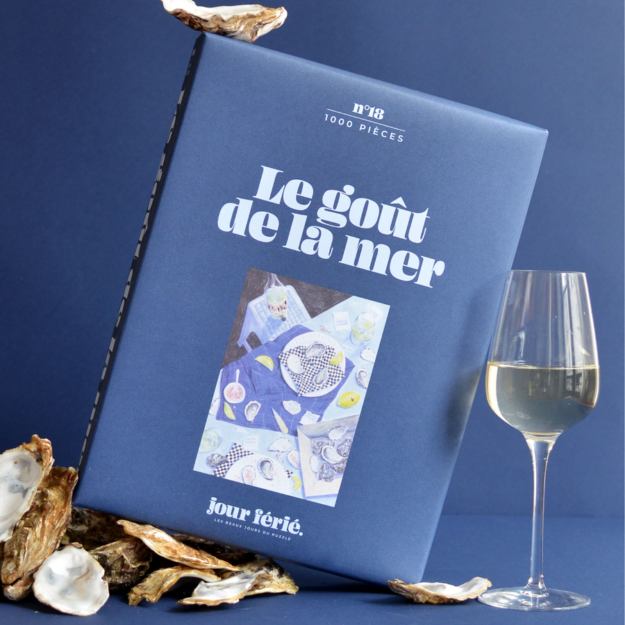 Puzzle de 1000 pièces illustrant des plaisirs marins humoristiques