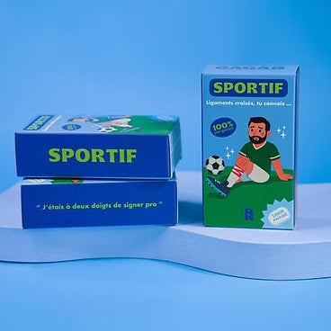Savon sportif - Ligaments croisés