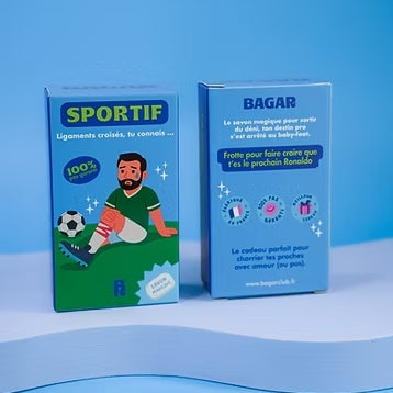 Savon sportif - Ligaments croisés