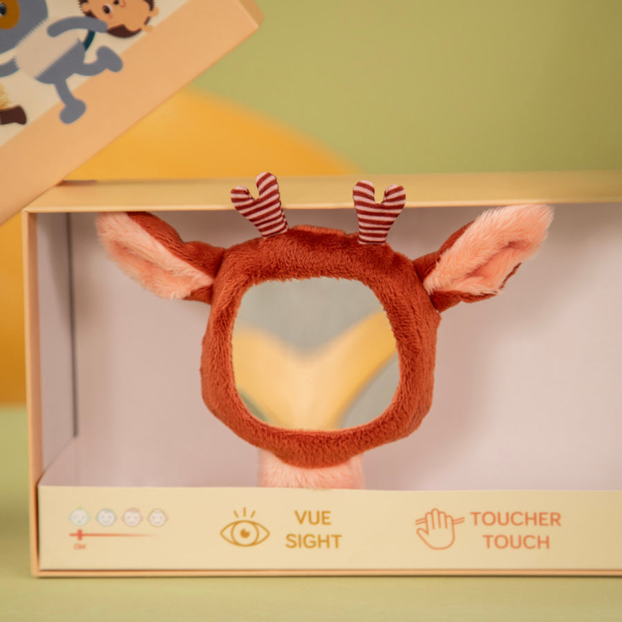 Coffret de hochets colorés avec textures variées pour bébé