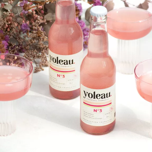 Yoleau, l'alternative à la bière goût cranberry