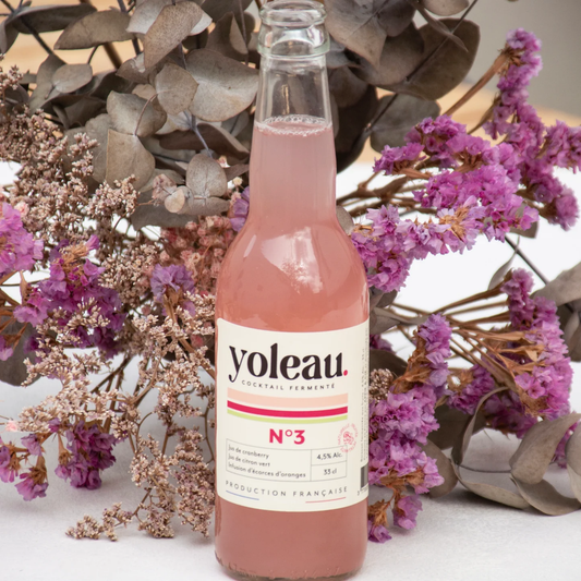Yoleau, l'alternative à la bière goût cranberry