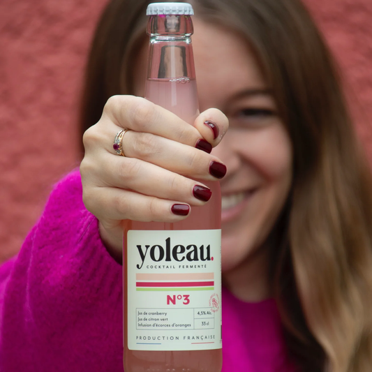 Yoleau, l'alternative à la bière goût cranberry