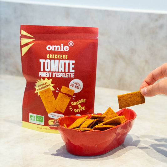 Crackers tomate AOP bio